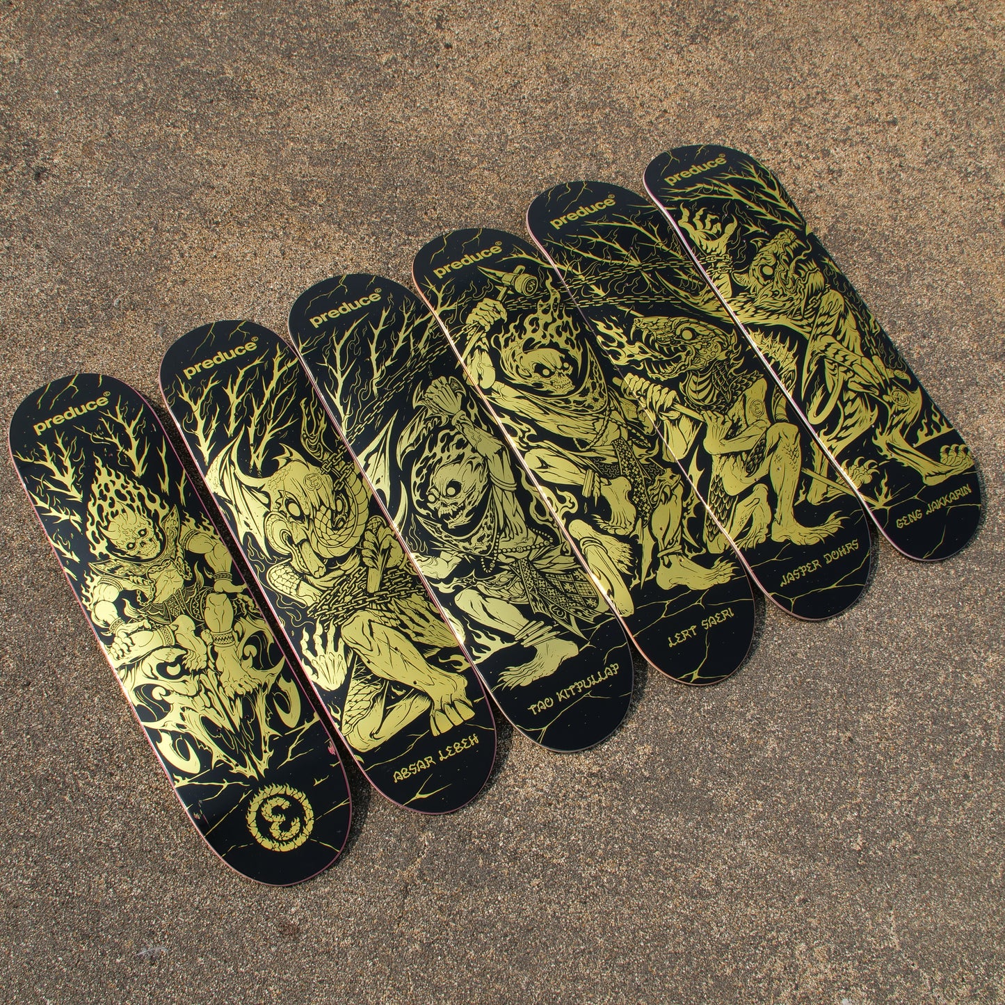 Preduce Skateboards - Montemith Team Board 8.5