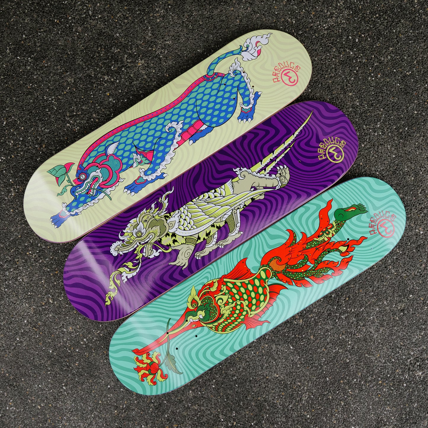 Preduce Skateboards - TRK Mystical Creatures Dragon 8.5
