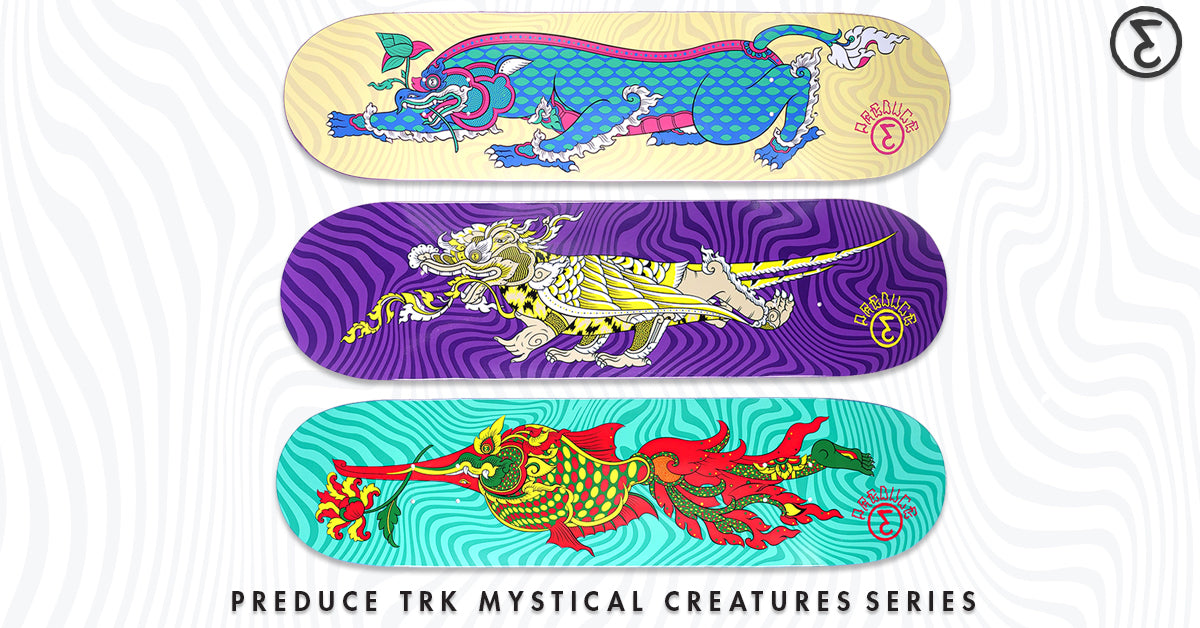 Preduce Skateboards - TRK Mystical Creatures Boar 8.215