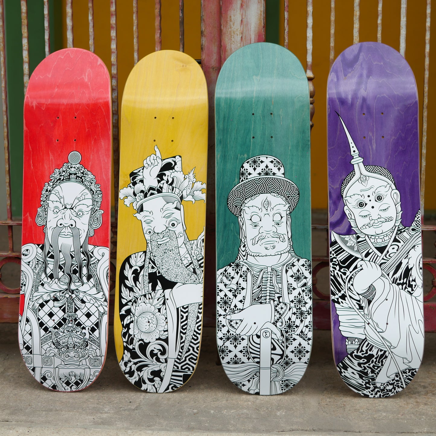 Preduce Skateboards - TRK Stone Giants Purple 8.125