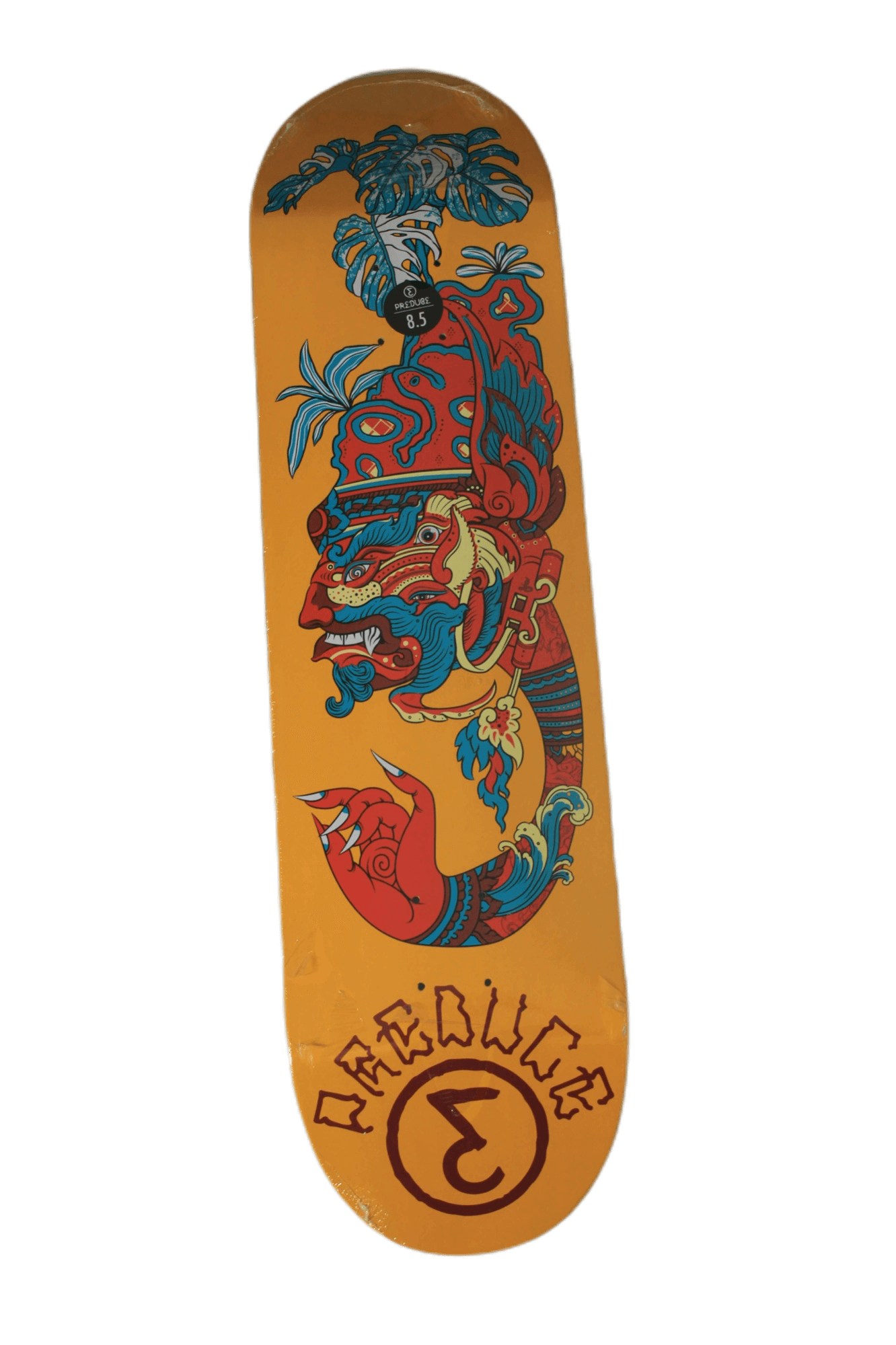 Preduce Skateboards - TRK Pot Head Team (Yellow/Red) 8.5