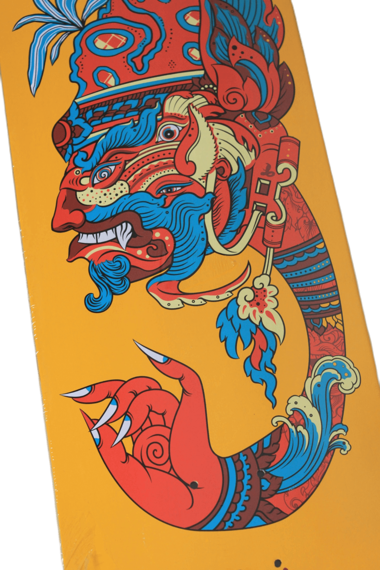 Preduce Skateboards - TRK Pot Head Team (Yellow/Red) 8.5